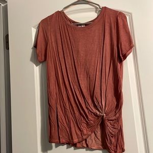 Francesca’s knot front shirt